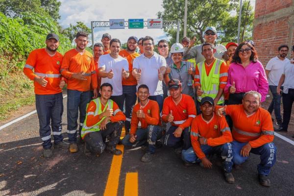 DER-PI conclui nova rodovia ligando Piauí ao Ceará e totaliza 5 novas conexões interestaduais.(Imagem:Ascom DER-PI)