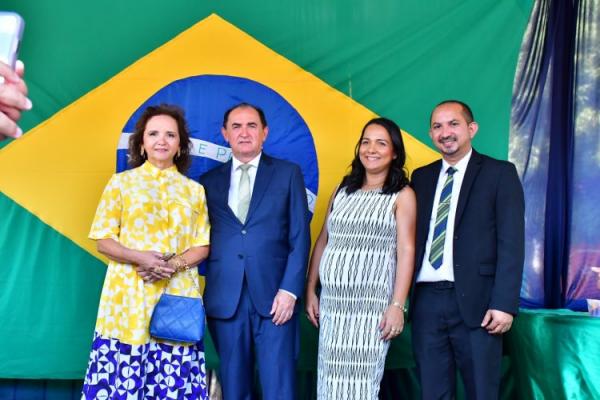 Desfile Cívico marca as comemorações pela Independência do Brasil em Floriano.(Imagem:Secom)