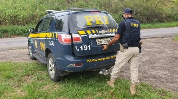 Polícia Rodoviária prende foragido do Mato Grosso.(Imagem:Divulgação)
