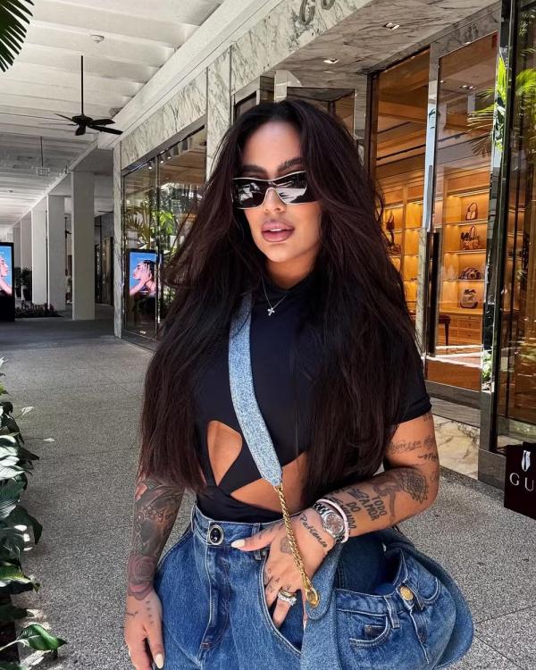 Rafaella Santos em recente viagem para Miami.(Imagem:Reprodução/Instagram)