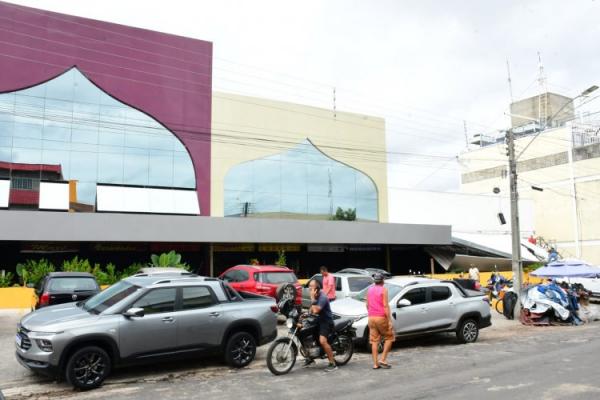 Prefeitura de Floriano adota medidas ap&oacute;s desabamento parcial de marquise no Mercado P&uacute;blico(Imagem:Secom)