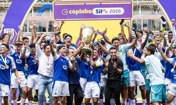 Cruzeiro &eacute; bicampe&atilde;o da Copinha ap&oacute;s vit&oacute;ria por 2 a 1 sobre S&atilde;o Paulo.(Imagem:Hony In&aacute;cio/Ag. Paulist&atilde;o/Direitos Reservados)