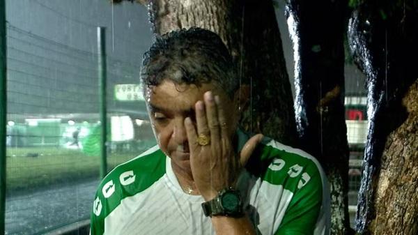 Flávio Araújo, técnico do Altos(Imagem:Luiz Gustavo Graça / TV Clube)