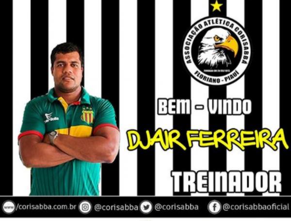 Dejair Ferreira, técnico do Cori-Sabbá.(Imagem:Divulgação/Cori-Sabbá)