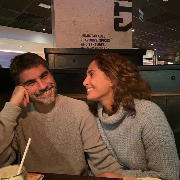 Camila Pitanga e o namorado, Patrick Pessoa.(Imagem: Reprodução/Instagram)