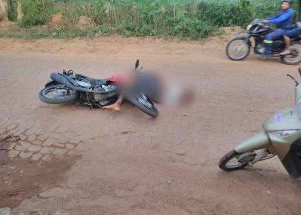 Jovem é perseguido por motociclistas e executado a tiros no Sul do Piauí(Imagem:Reprodução)