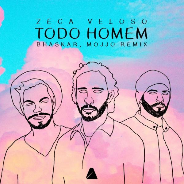 Zeca Veloso tem a canção Todo homem remixada em single dos DJs Bhaskar e Mojjo(Imagem:Divulgação)