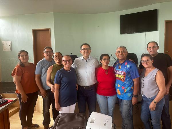 Câmara de Barão de Grajaú recebe apresentação do Plano de Cargos e Carreiras dos Servidores Municipais.(Imagem:Divulgação)