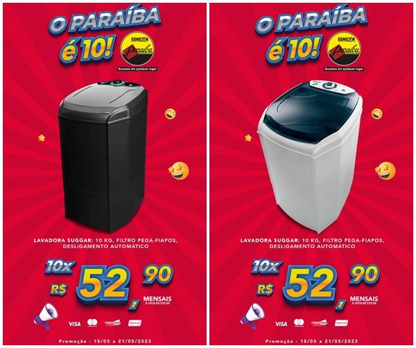 Promoção especial: Paraíba oferece milhares de ofertas em até 10x sem juros em Floriano.(Imagem:Divulgação)