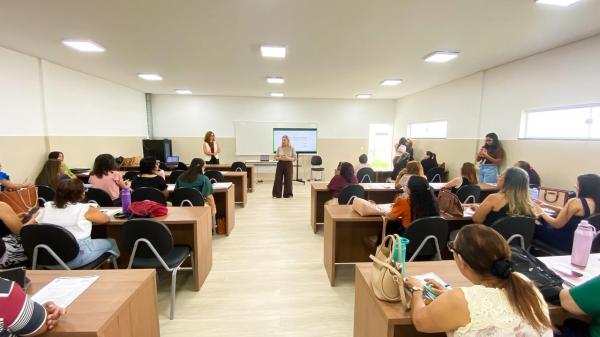 Seduc realiza ciclo formativo de educação inclusiva no Centro de Formação de Professores.(Imagem:Ascom Seduc)
