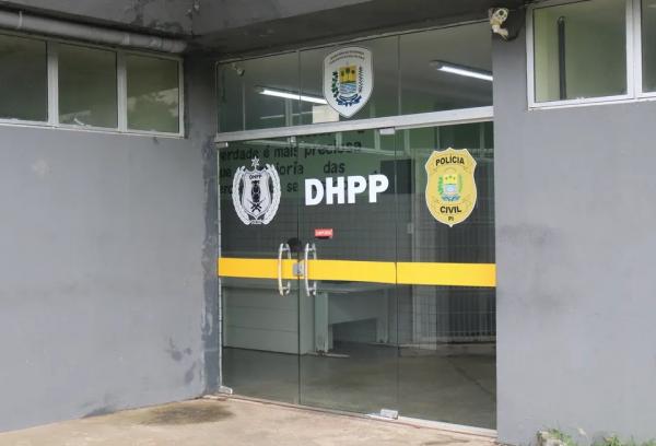 Departamento de Homicídio e Proteção à Pessoa (DHPP), em Teresina.(Imagem:Ilanna Serena/g1)