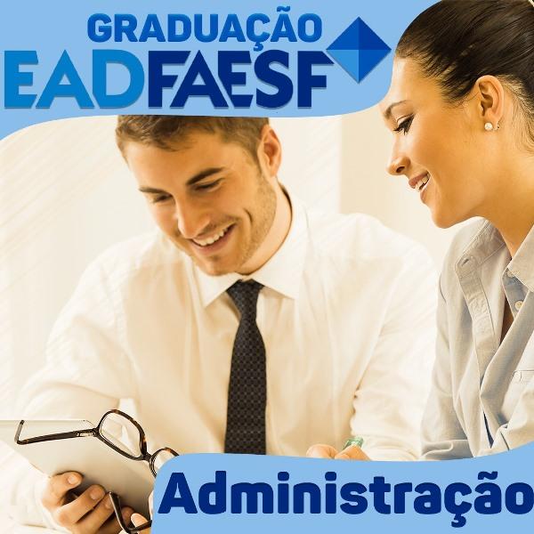 Curso de Administração EAD está com inscrições aberta para o vestibular 2020.2 da FAESF.(Imagem:FAESF)