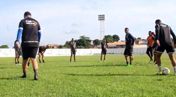  Treino do Corisabbá(Imagem:Nova TV Floriano )