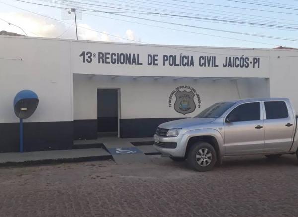 Delegacia Regional de Jaicós.(Imagem:Divulgação/ Polícia Civil)