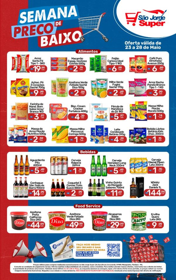 São Jorge Super: veja as ofertas da semana e aproveite!(Imagem:Divulgação)