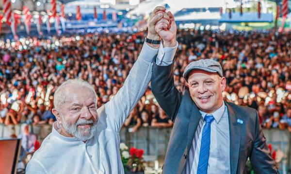 Presidente discursou na posse do diretor do Sindicato dos Metalúrgicos(Imagem:Ricardo Stuckert/PR Política)