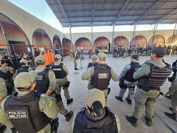 A ação deve durar até a próxima segunda-feira (1º). Cerca de 2 mil policiais militares reforçarão a segurança dos piauienses durante o feriadão.(Imagem:Divulgação)