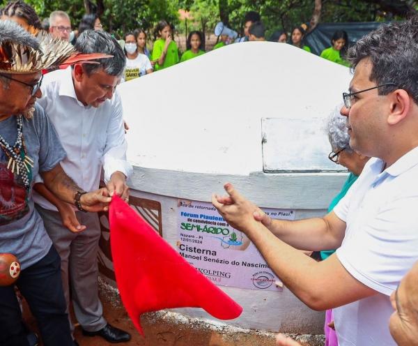 Governador acompanha lançamento de programas federais que beneficiarão indígenas e agricultores (Imagem:Divulgação)