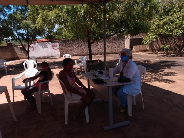Programa Saúde em Movimento retorna atendimento na zona rural de Floriano.(Imagem:FlorianoNews)