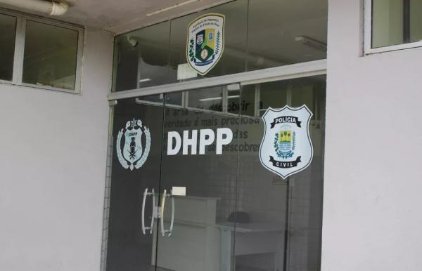 DHPP investiga o caso em Teresina.(Imagem:Lorena Linhares/G1)