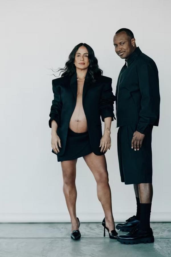 Carol Peixinho e Thiaguinho (Imagem: André Nicolau)