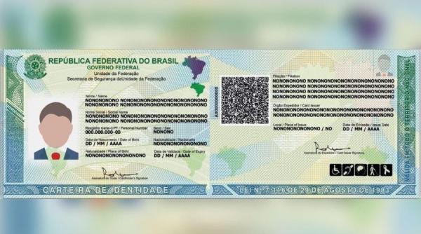 Instituto de Identificação do Piauí já emite novo RG.(Imagem:Divulgação)