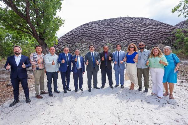 Governador entrega restauração da PI-111 e anuncia PPP e Centro de Visitação no Parque Sete Cidades(Imagem:Divulgação)