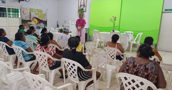 Sesc Piauí promove roda de conversa e dinâmica com foco no fortalecimento comunitário.(Imagem:Divulgação)