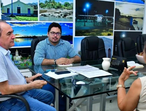 Cooargila e Prefeitura de Floriano oficializam parceria em visita com vereador Magno Weverson(Imagem:Reprodução/Instagram)
