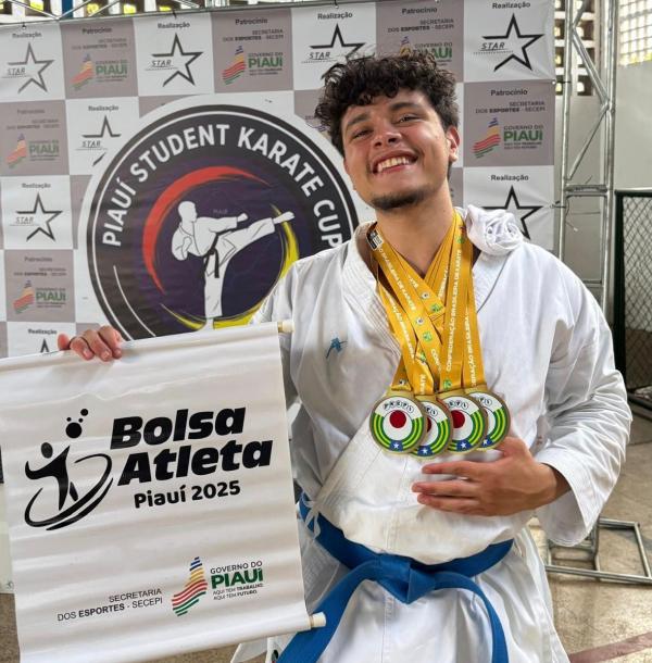 A iniciativa, desenvolvida pelo Governo do Estado, por meio da Secretaria dos Esportes (Secepi), garante apoio financeiro a atletas e t&eacute;cnicos que representam o Piau&iacute; em competi&ccedil;&otilde;e(Imagem:Ascom Secepi)