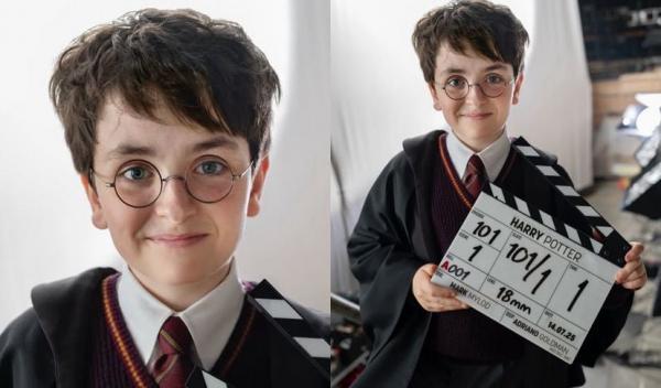 Harry Potter: Veja primeira imagem de Dominic McLaughin como o bruxinho da nova série(Imagem:Reprodução)