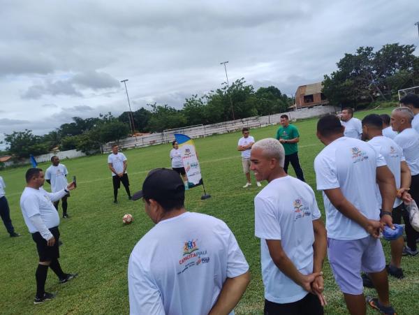 Curso de arbitragem capacita desportistas em Castelo do Piau&iacute;(Imagem:Ascom Secepi)