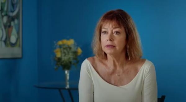 Alcione Mazzeo no documentário sobre Chico Anysio no Globoplay.(Imagem:Reprodução/Globoplay)