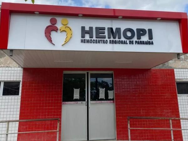 Hemopi de Parnaíba, no Piauí.(Imagem:Hemopi)