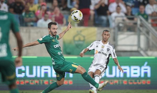 Alan Kardec e Gabriel Pirani, estreantes da noite, balançam as redes.(Imagem:Pedro Souza / Atlético/Direitos reservados)