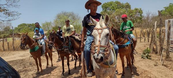 Realizada a tradicional cavalgada do vaqueiro 2021(Imagem:FlorianoNews)