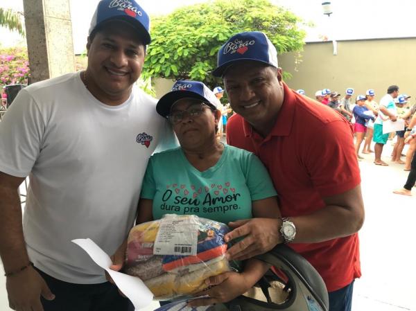 Natal Solidário em Barão de Grajaú-MA: Família Resende realiza distribuição cestas básicas e peixes.(Imagem:FlorianoNews)