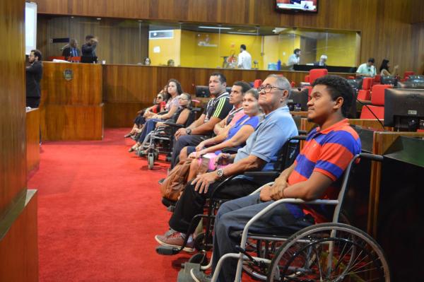 Sessão homenageia o Dia de Luta da Pessoa com Deficiência, nesta quinta (21).(Imagem:Divulgação)