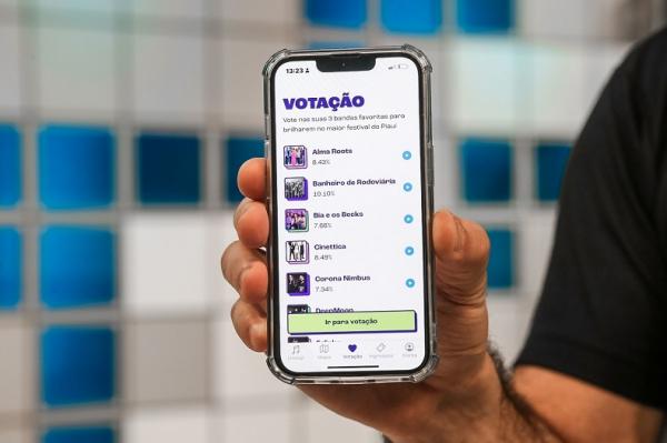 Piauí Pop lança aplicativo com informes sobre atrações e novidades do festival.(Imagem:Renato Andrade/Cidadeverde.com)