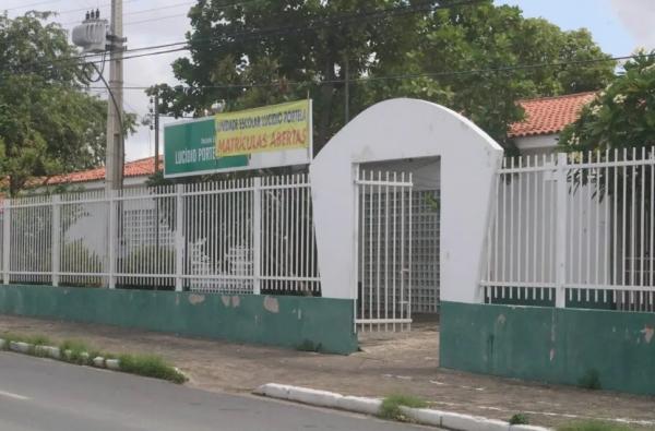 Escola Estadual Lucídio Portela, na Zona Sul de Teresina.(Imagem:Maria Romero/ G1 PI)