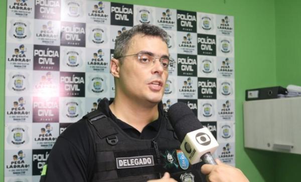 Delegado Tales Gomes(Imagem:Lucas Marreiros/G1 PI)