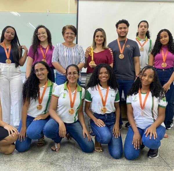 Alunos do IFPI Campus Floriano são premiados na Olimpíada de Biologia do IFPI Edição 2022(Imagem:Reprodução/Instagram)