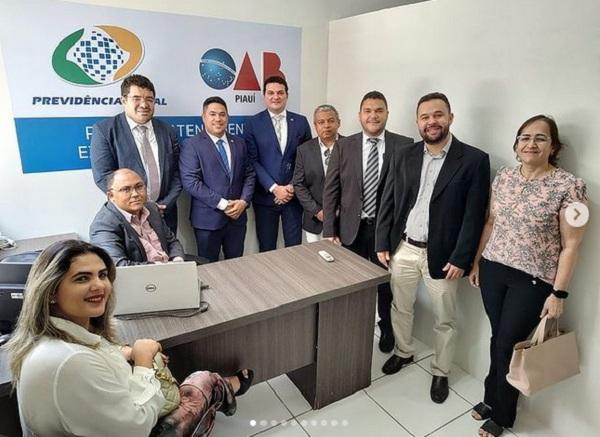 OAB-PI inaugura sala do INSS na Subseção de Floriano.(Imagem:Reprodução/Instagram)