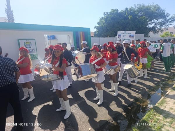 CETI Osvaldo da Costa e Silva celebra 65 anos com desfile cívico e dia de confraternização(Imagem:FlorianoNews)