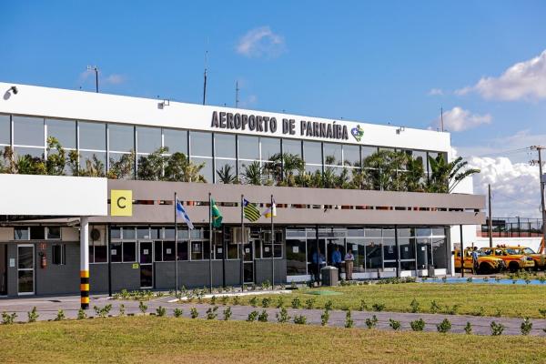 Aeroporto de Parna&iacute;ba (Imagem:Gabriel Paulino)