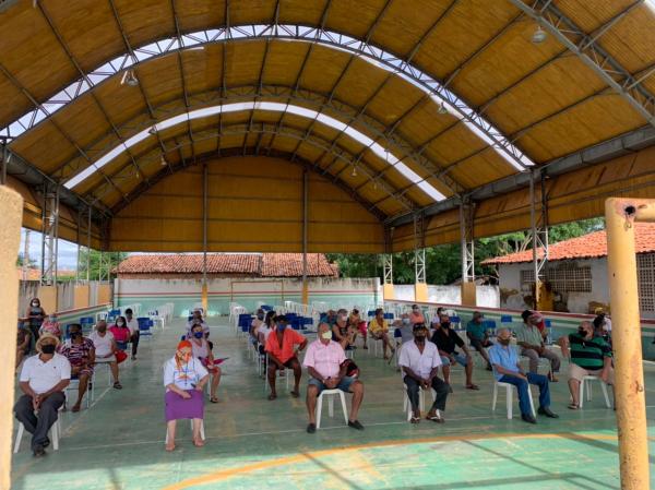 Barão de Grajaú inicia vacinação para idosos de 70 a 79 anos(Imagem:FlorianoNews)