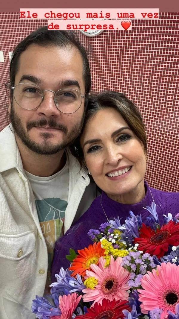 Túlio Gadêlha e Fátima Bernardes(Imagem:Reprodução/Instagram)