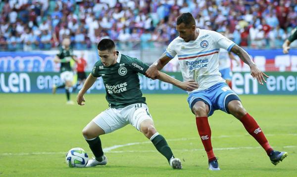 Bahia e Goiás ficam no empate na abertura da 7ª rodada do Brasileirão(Imagem:Rosiron Rodrigues / Goiás EC Esportes)