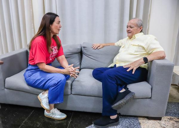 Margarete Coelho se reúne com Silvio Mendes e fala de projetos para Teresina(Imagem:Ascom)