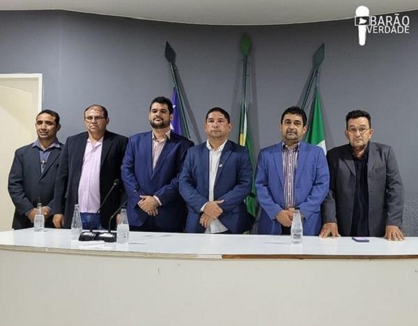 Vereador Teotônio Costa é reeleito para a presidência da Câmara Municipal de Barão De Grajaú.(Imagem:Barão Verdade)